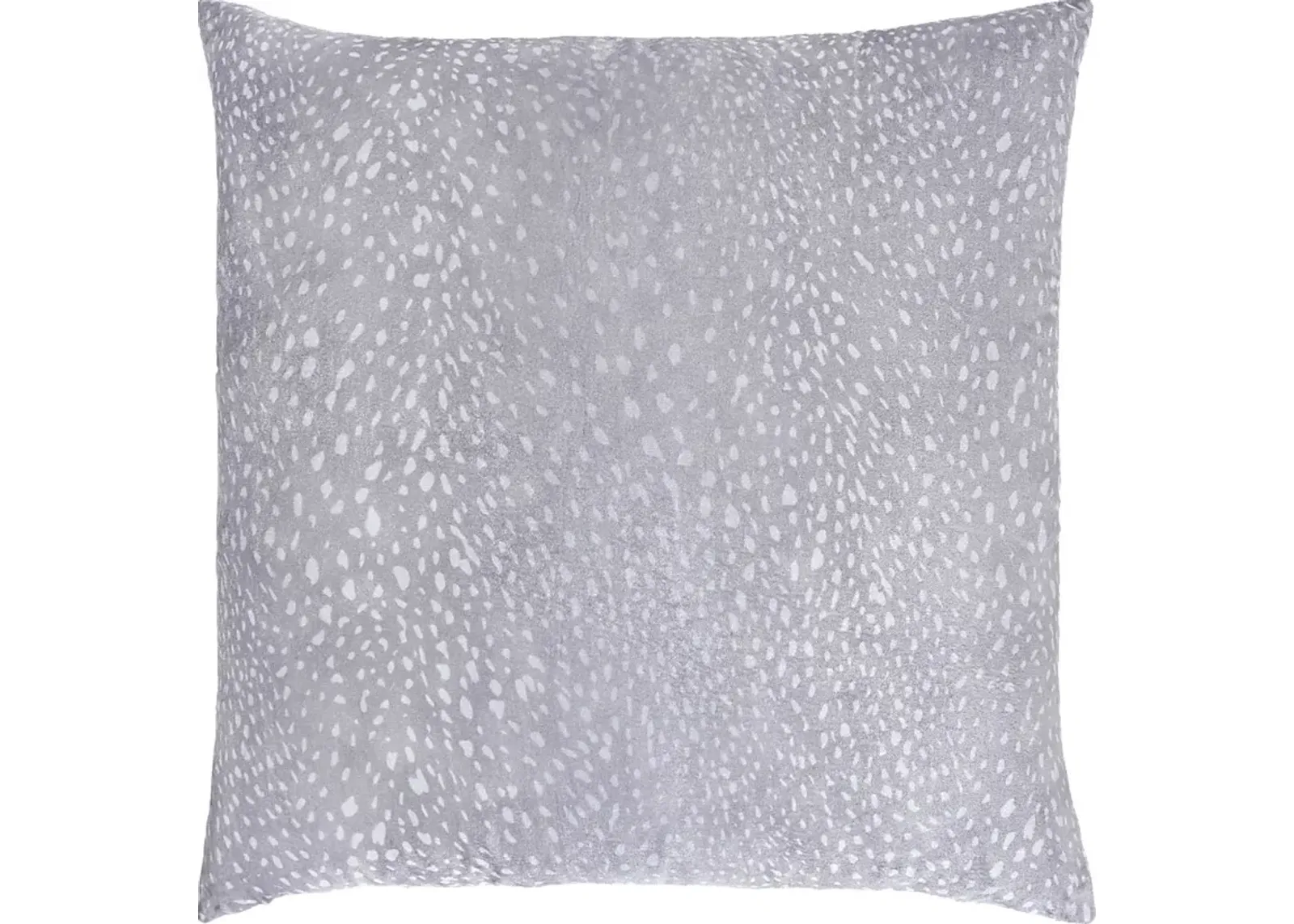 Kids Sparkly Doe Gray Accent Pillow