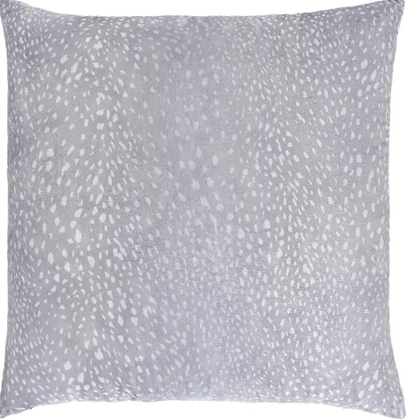 Kids Sparkly Doe Gray Accent Pillow
