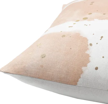 Kids Lilygold Peach Accent Pillow