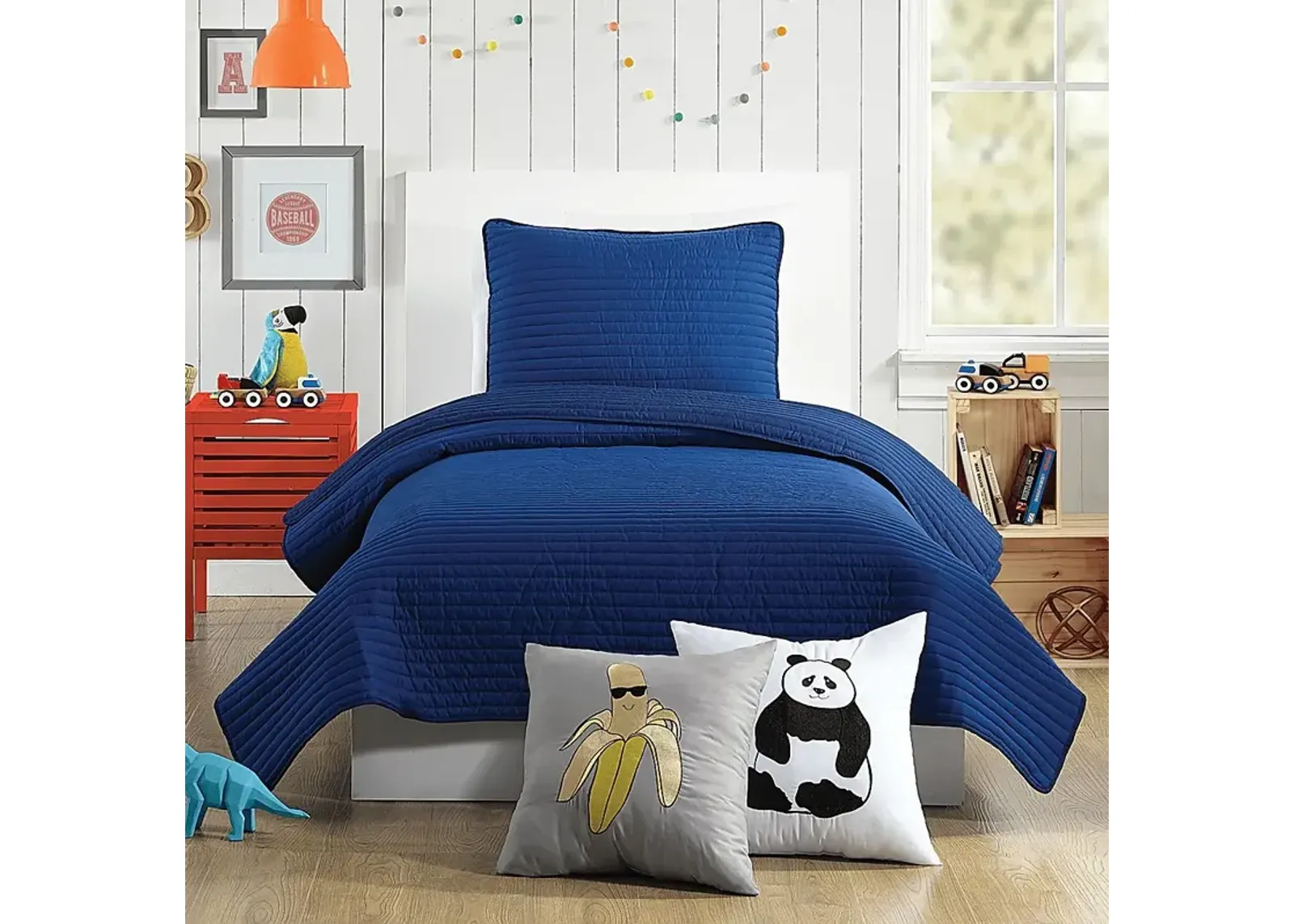 Kids Milhaven Blue Twin Quilt