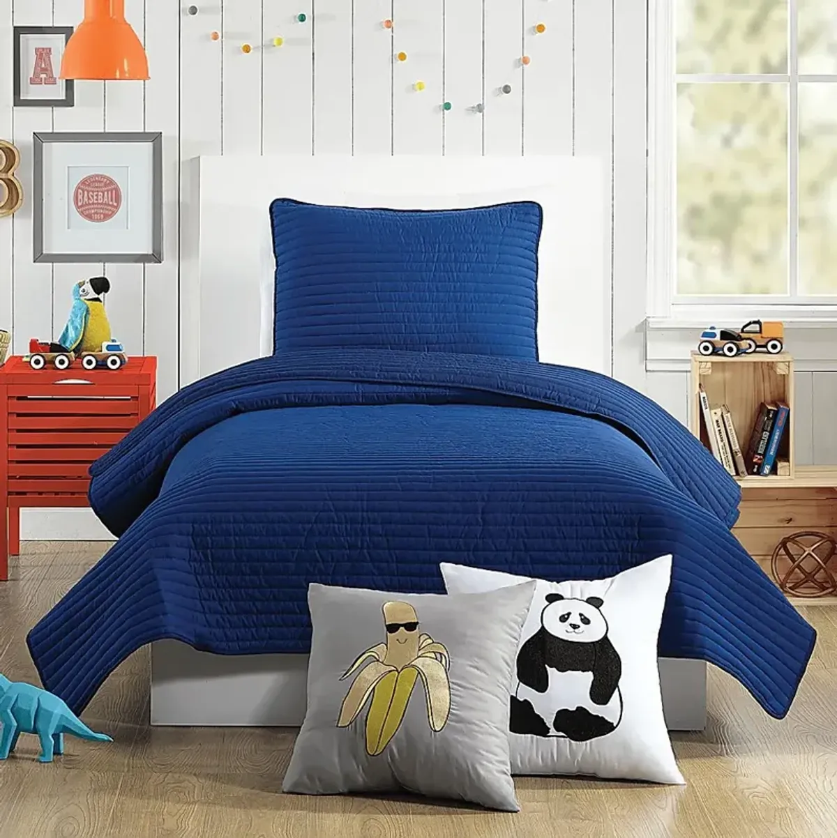 Kids Milhaven Blue Twin Quilt