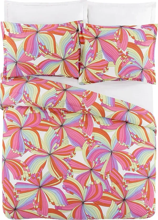 Kids Pinwheel Fun Multi Full/Queen Comforter Set