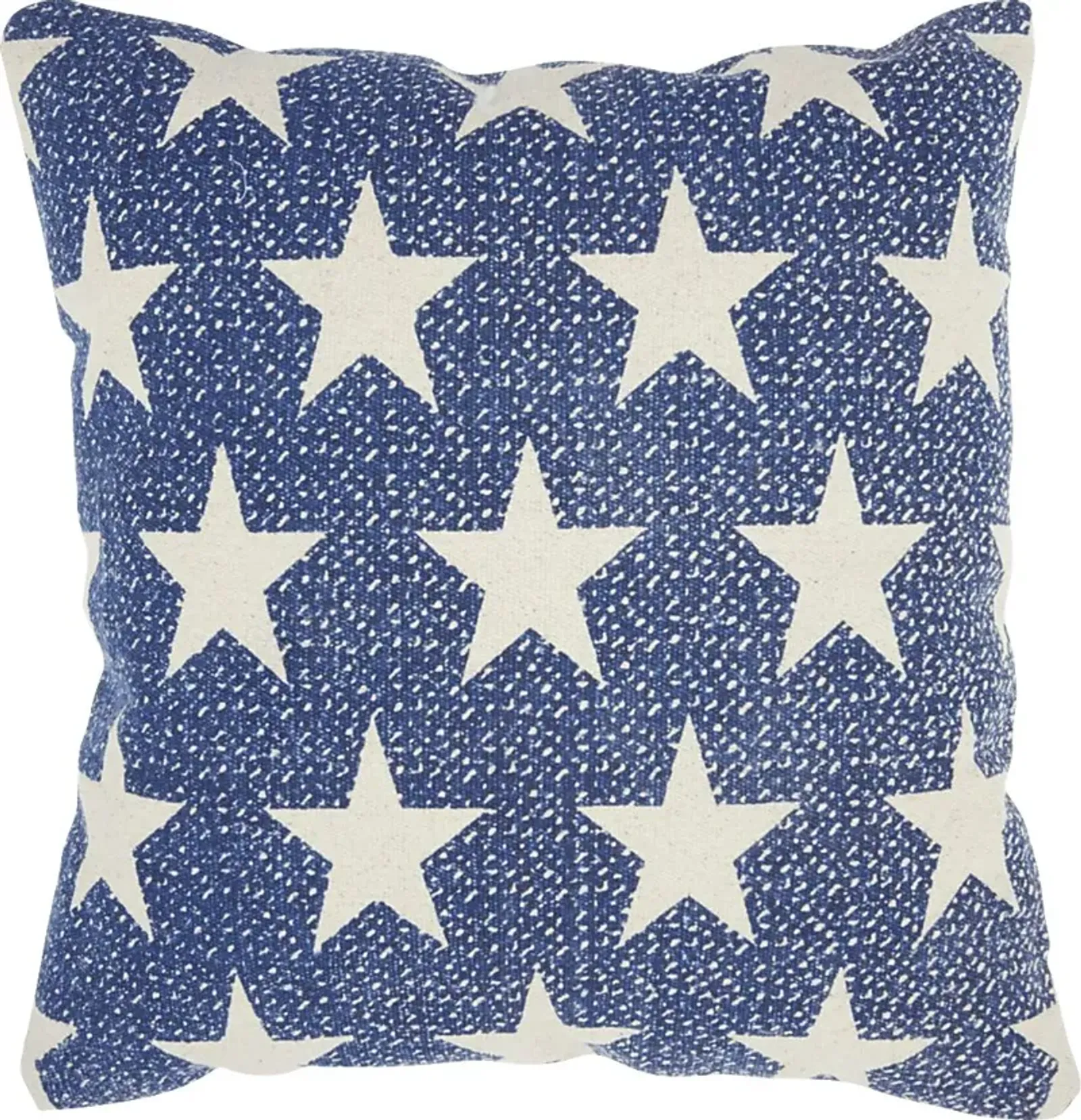 Kids Flag Way Navy Throw Pillow