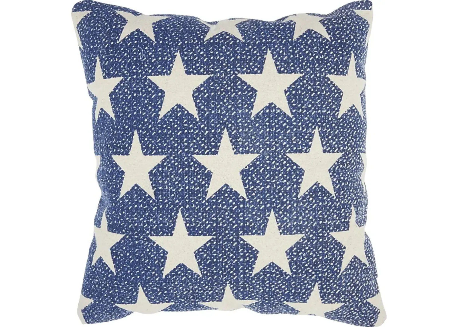 Kids Flag Way Navy Throw Pillow