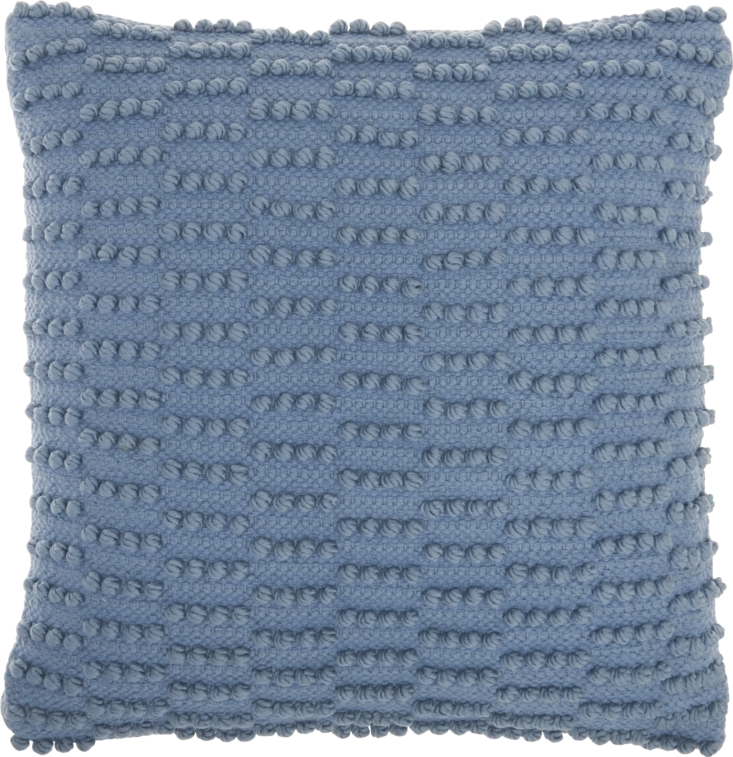 Kids Tynwald II Blue Throw Pillow