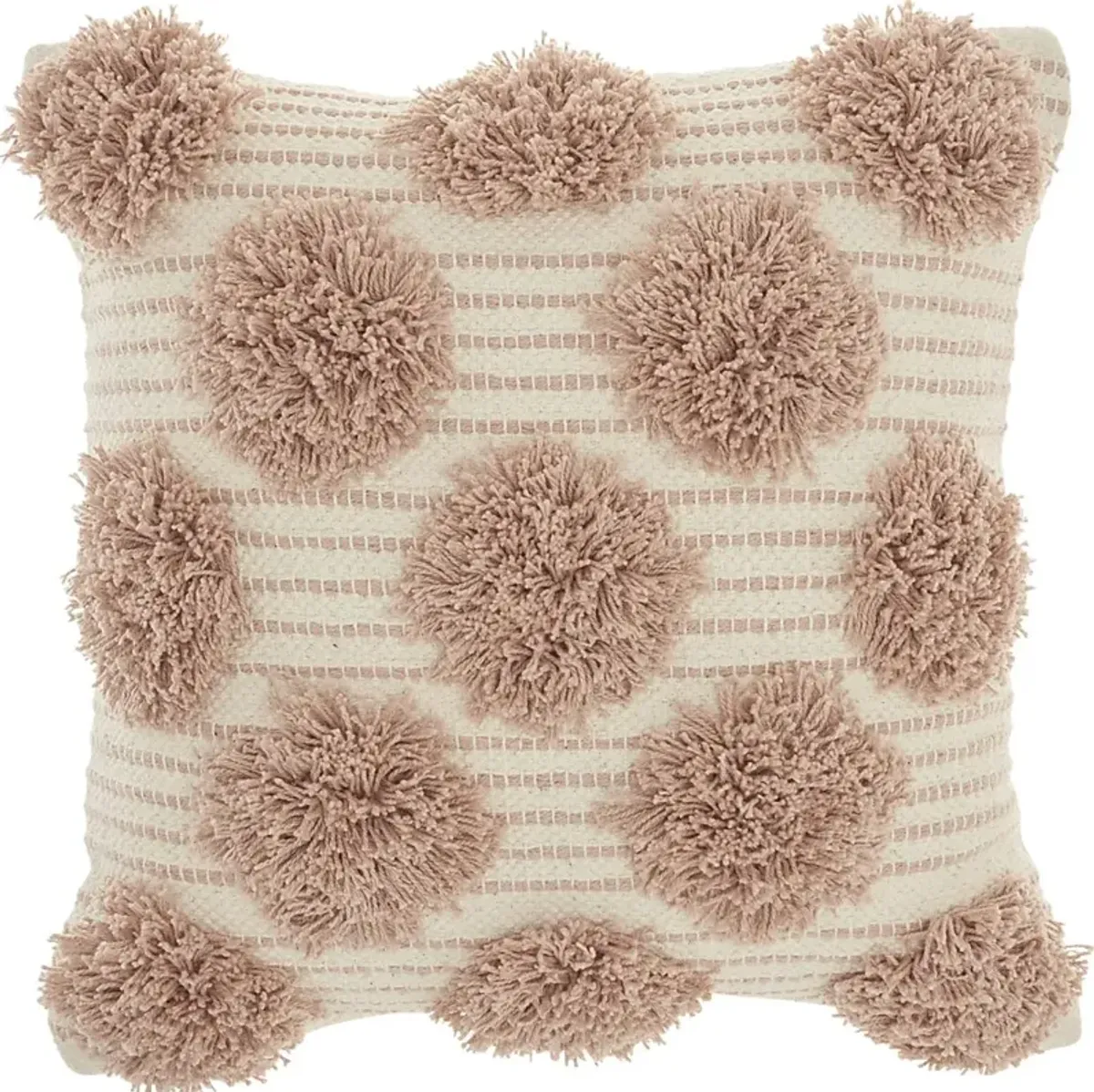 Kids Tuffnell Blush Throw Pillow