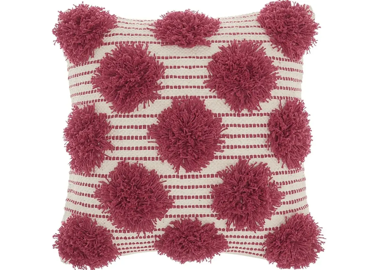 Kids Tuffnell Pink Throw Pillow