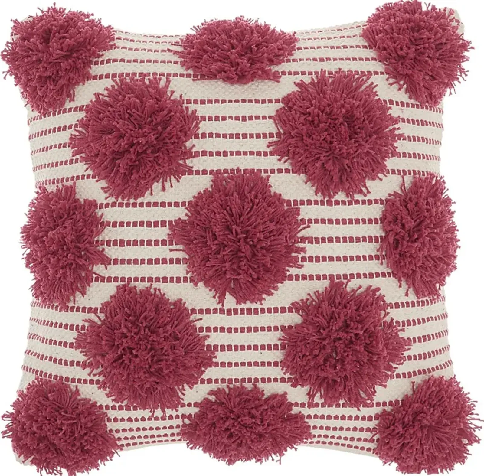 Kids Tuffnell Pink Throw Pillow