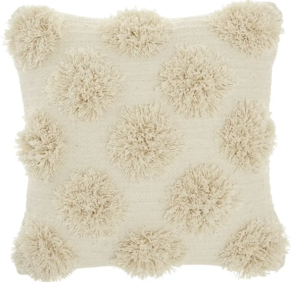 Kids Tuffnell Ivory Throw Pillow