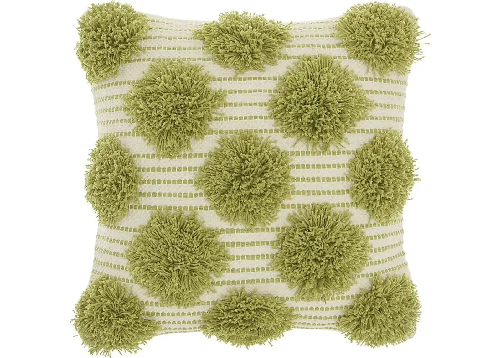 Kids Tuffnell Green Throw Pillow