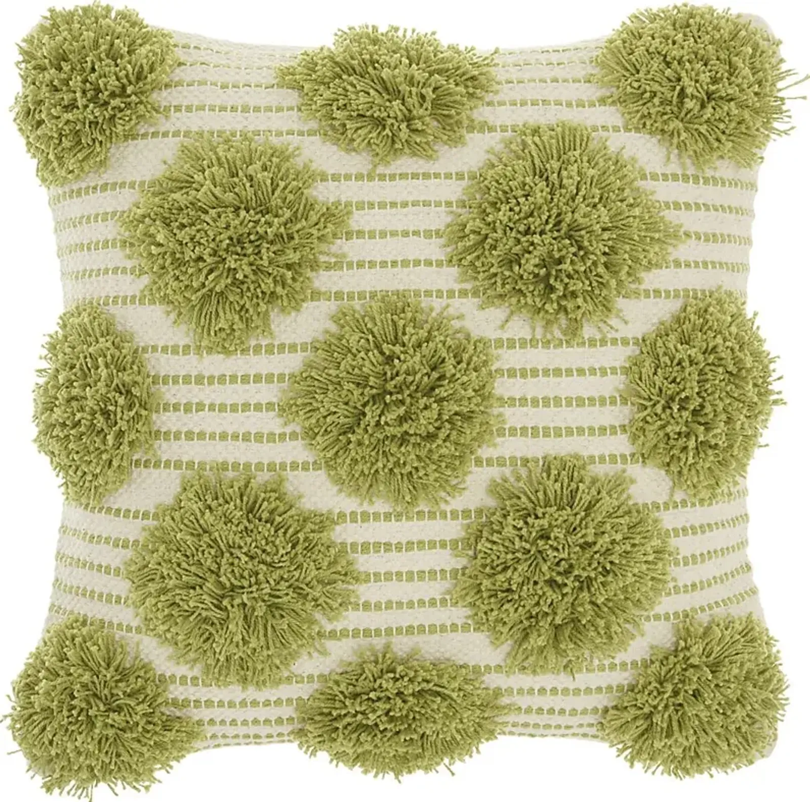 Kids Tuffnell Green Throw Pillow