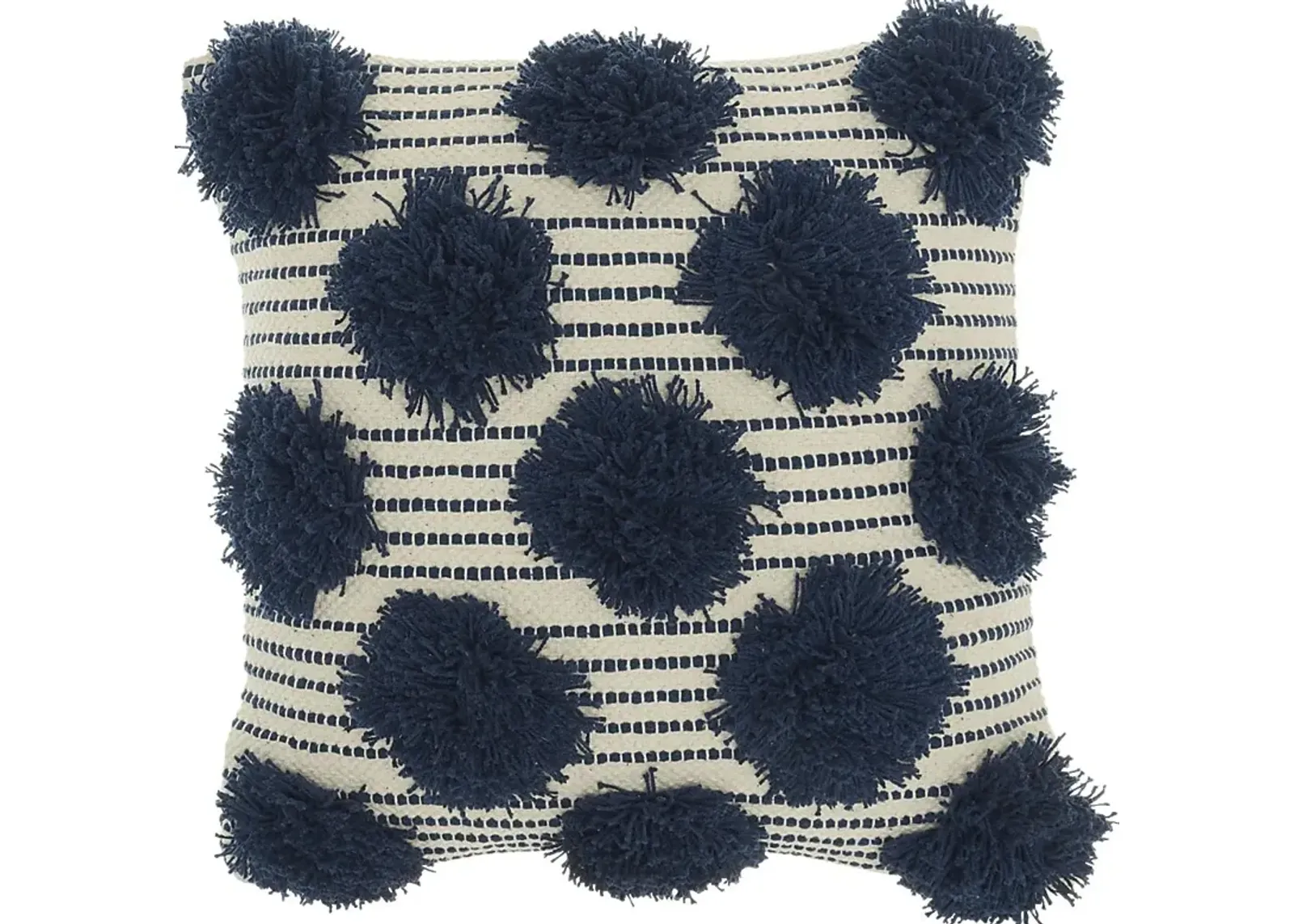 Kids Tuffnell Navy Throw Pillow