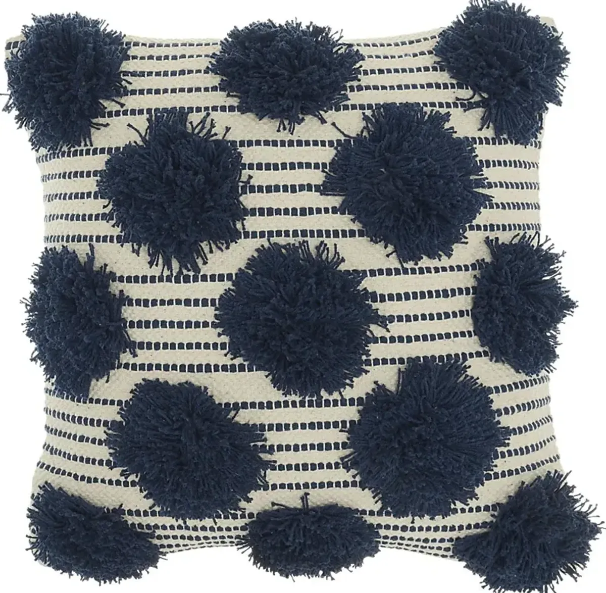 Kids Tuffnell Navy Throw Pillow