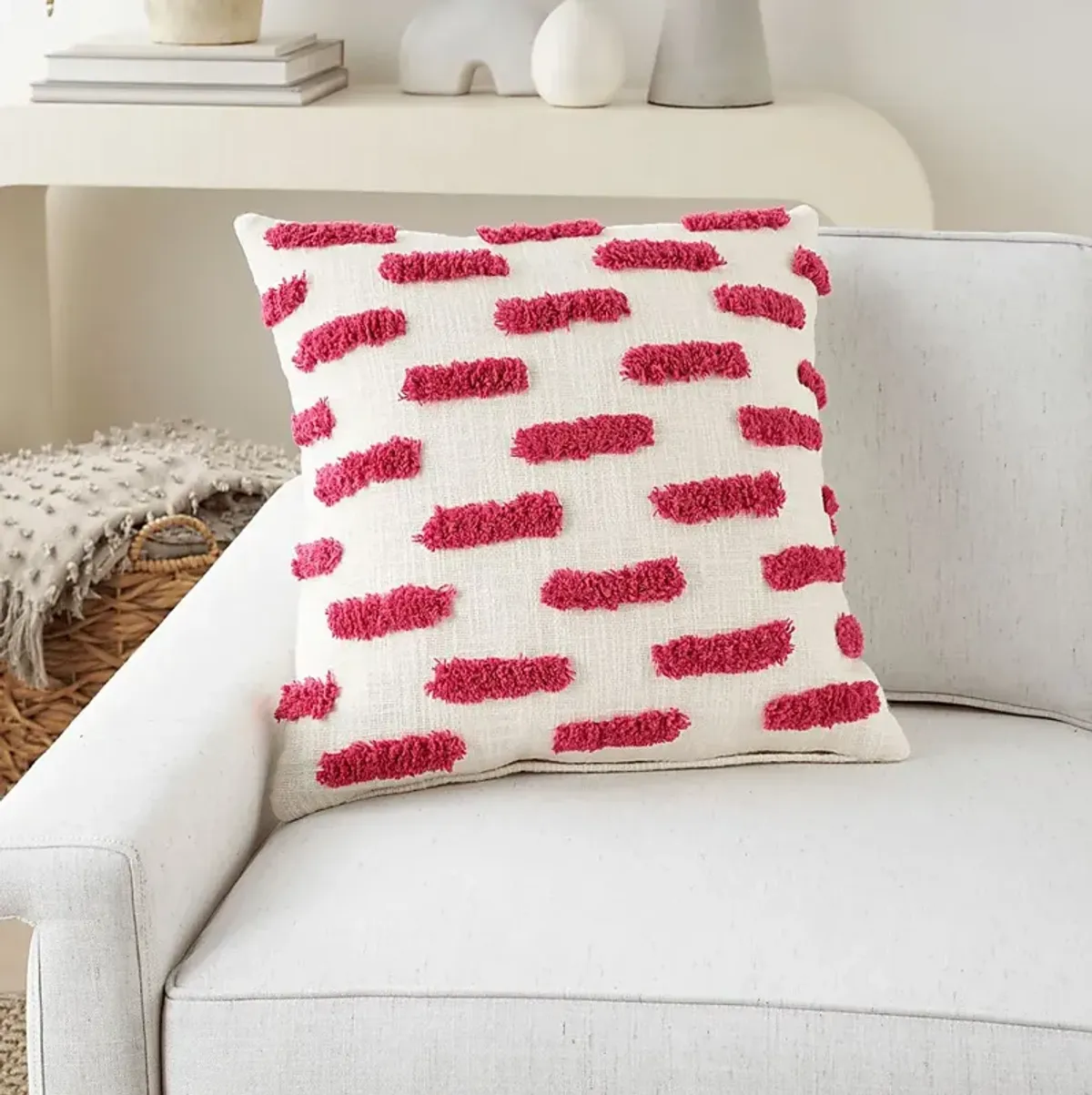 Kids Tresanton Pink Throw Pillow