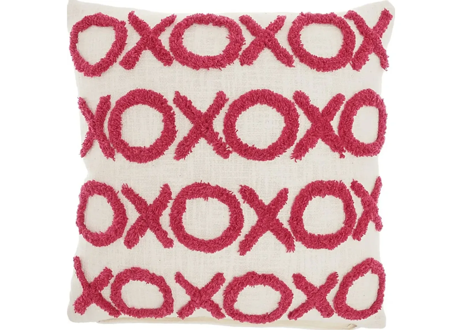 Kids Besos Lane Pink Throw Pillow