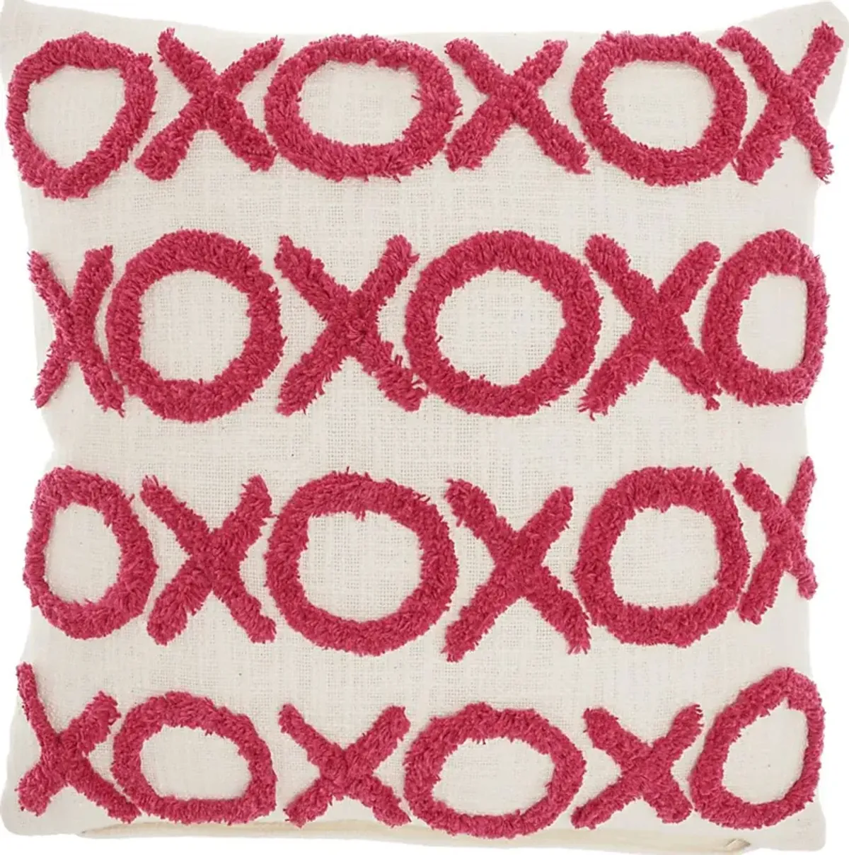 Kids Besos Lane Pink Throw Pillow