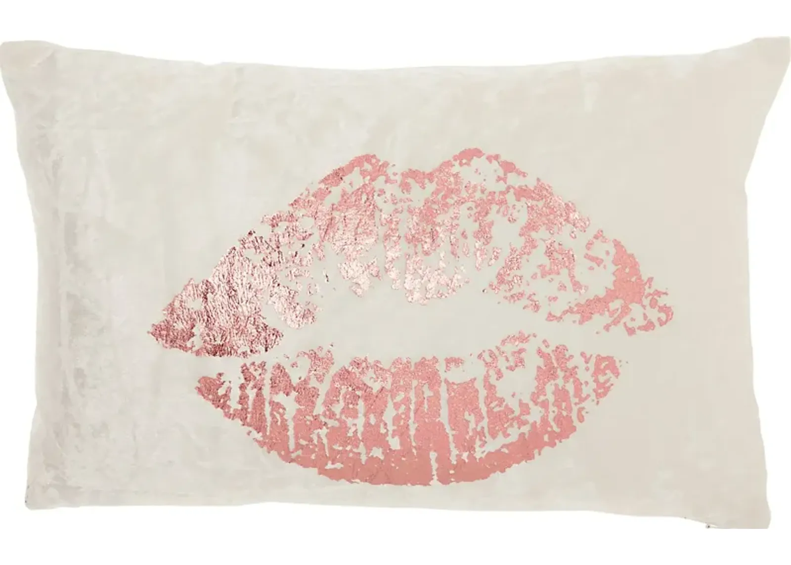 Kids Besos Bay Rose Gold Throw Pillow