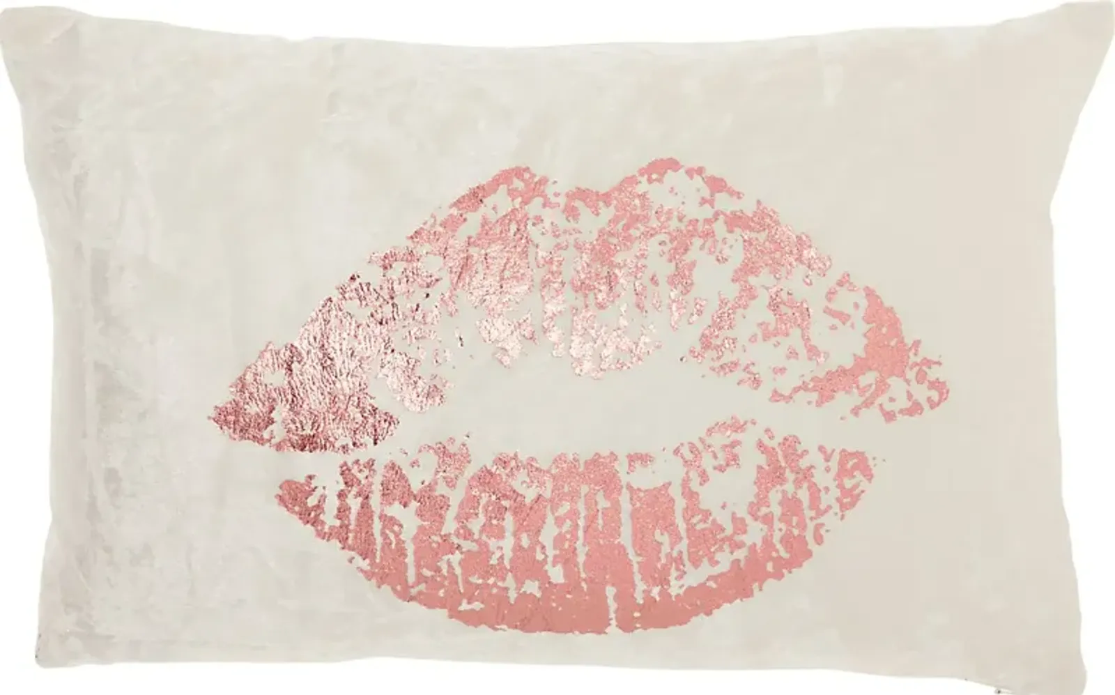 Kids Besos Bay Rose Gold Throw Pillow