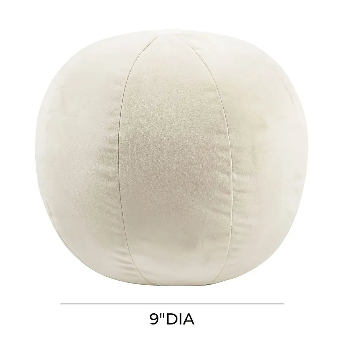 Kids Fuzzy Boba Cream Accent Pillow