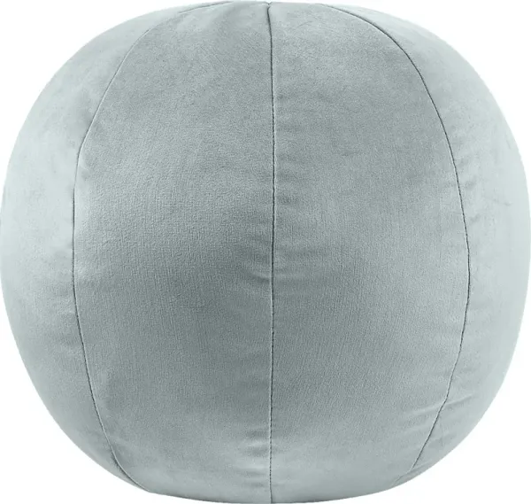 Kids Fuzzy Boba Blue Accent Pillow