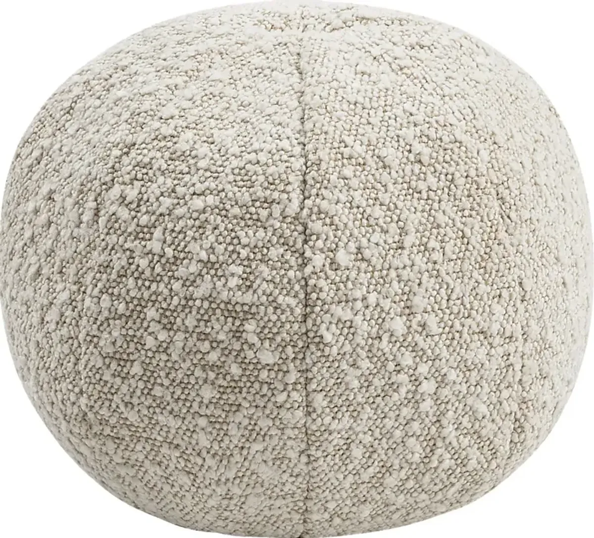 Kids Fuzzy Boba Beige Accent Pillow