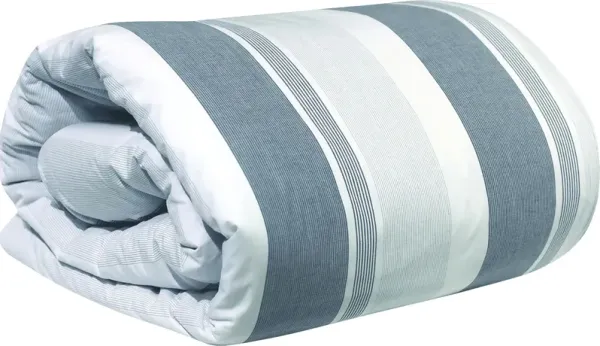Kids Weatherbee Gray Blue Twin Comforter Set