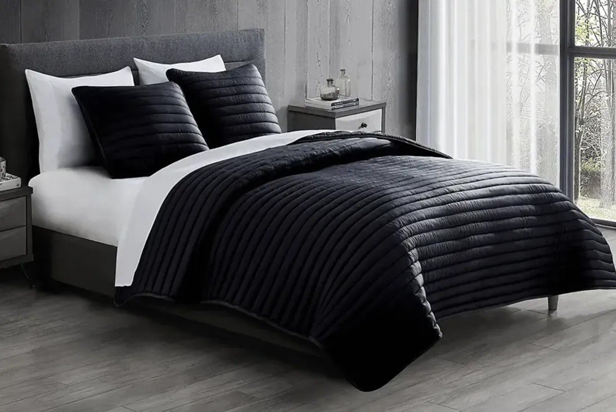 Kids Vallecito Black Twin Comforter Set