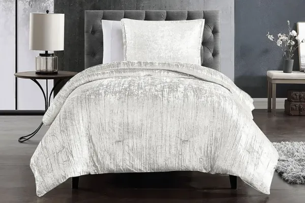 Kids Recine White Twin Comforter Set
