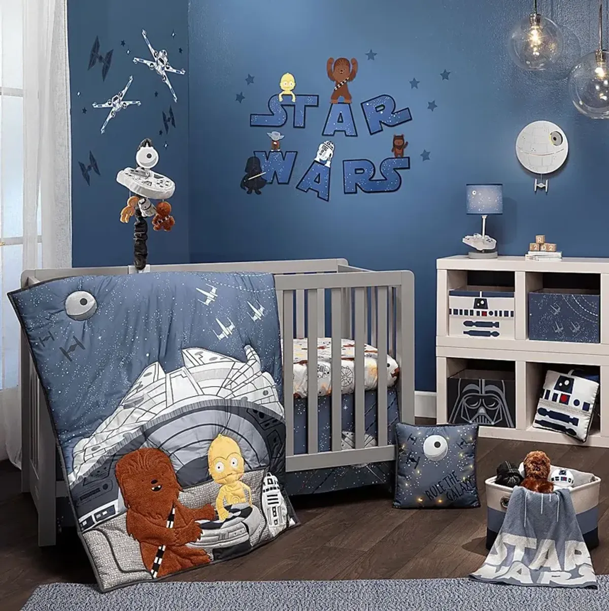 Kids Star Wars Millennium Falcon Baby Bedding Set