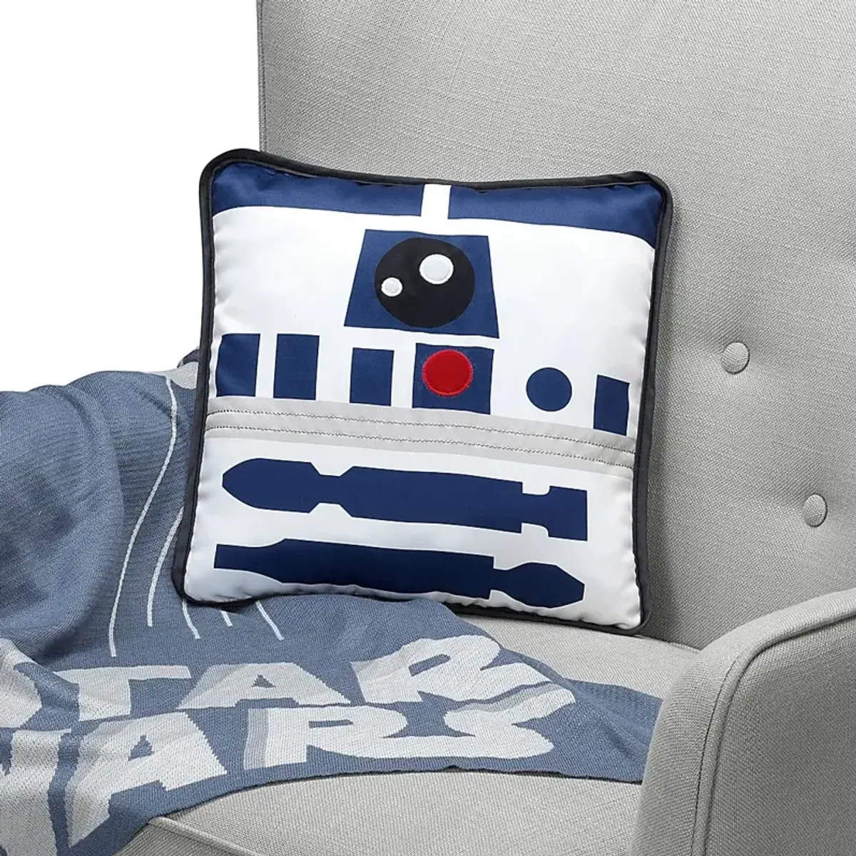 Kids Star Wars Signature R2D2 Accent Pillow