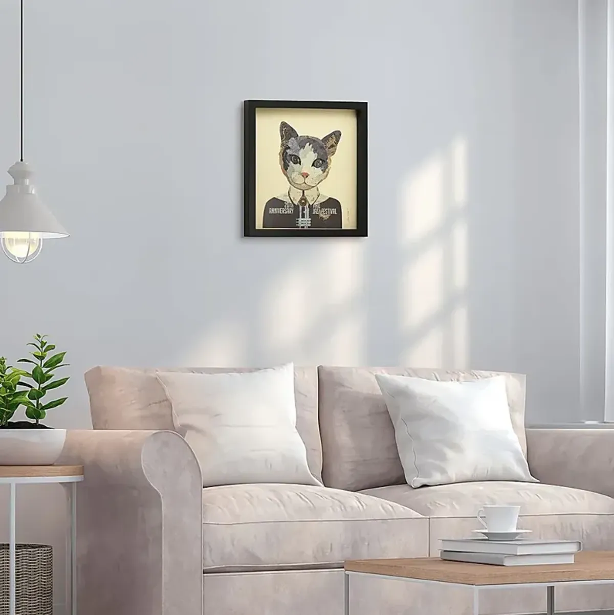 Kids Worldwide Kitty Cream Wall Art