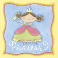 Kids Princess Fairy Blue Artwork