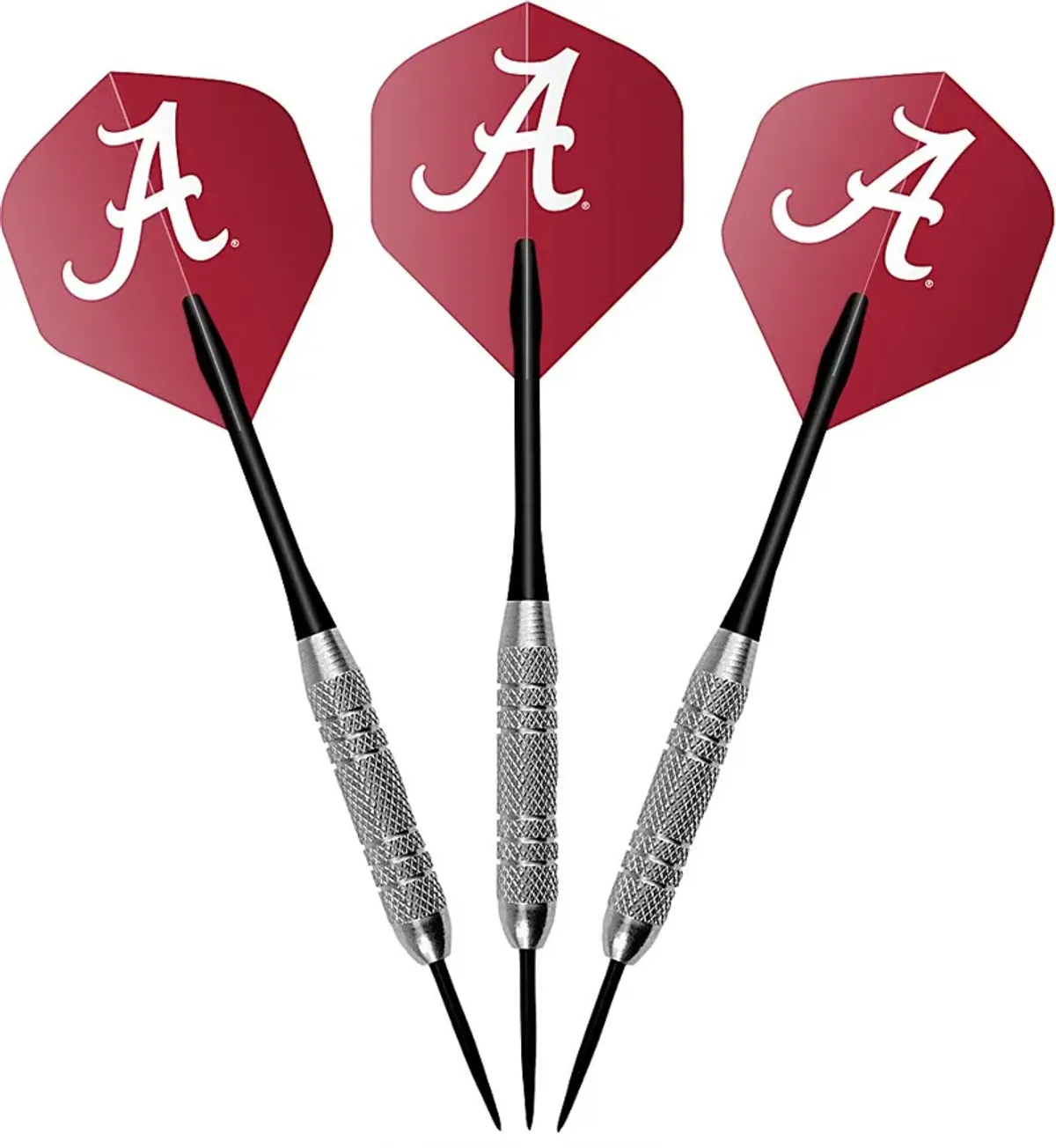 University of Alabama Black Dartboard Set