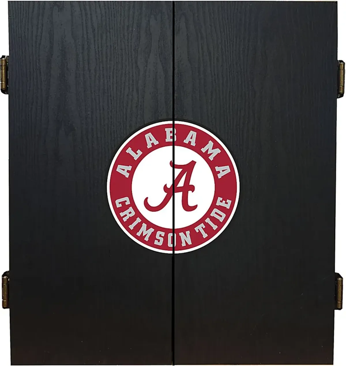 University of Alabama Black Dartboard Set