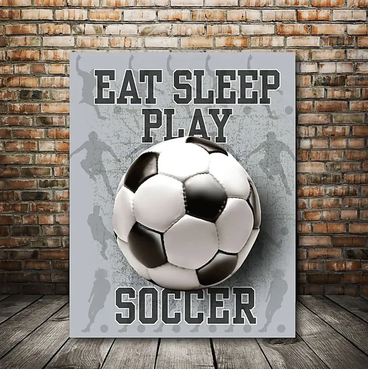 Kids Soccer Rave Gray Artwork