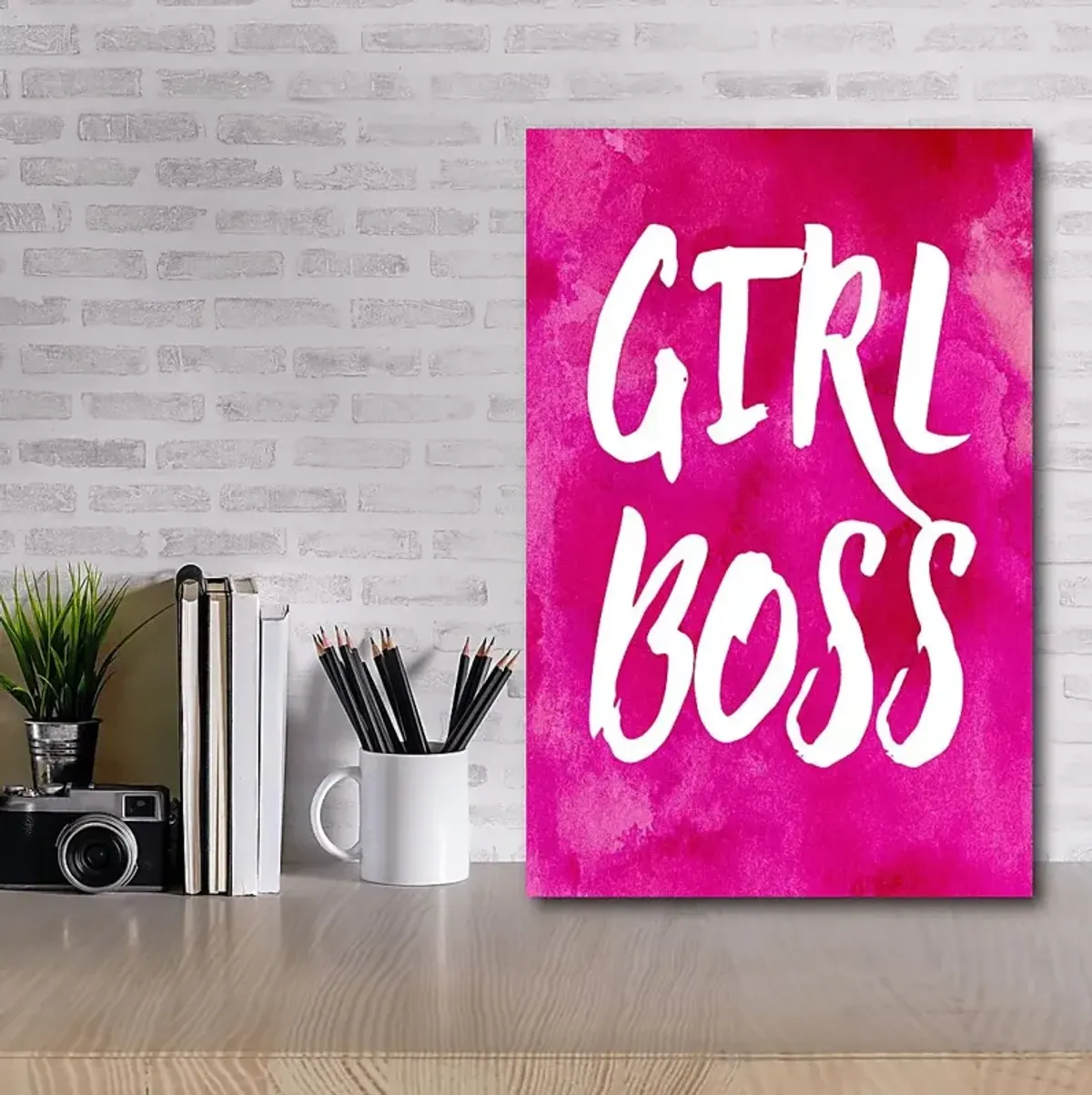 Kids Bossy Girls Pink Artwork