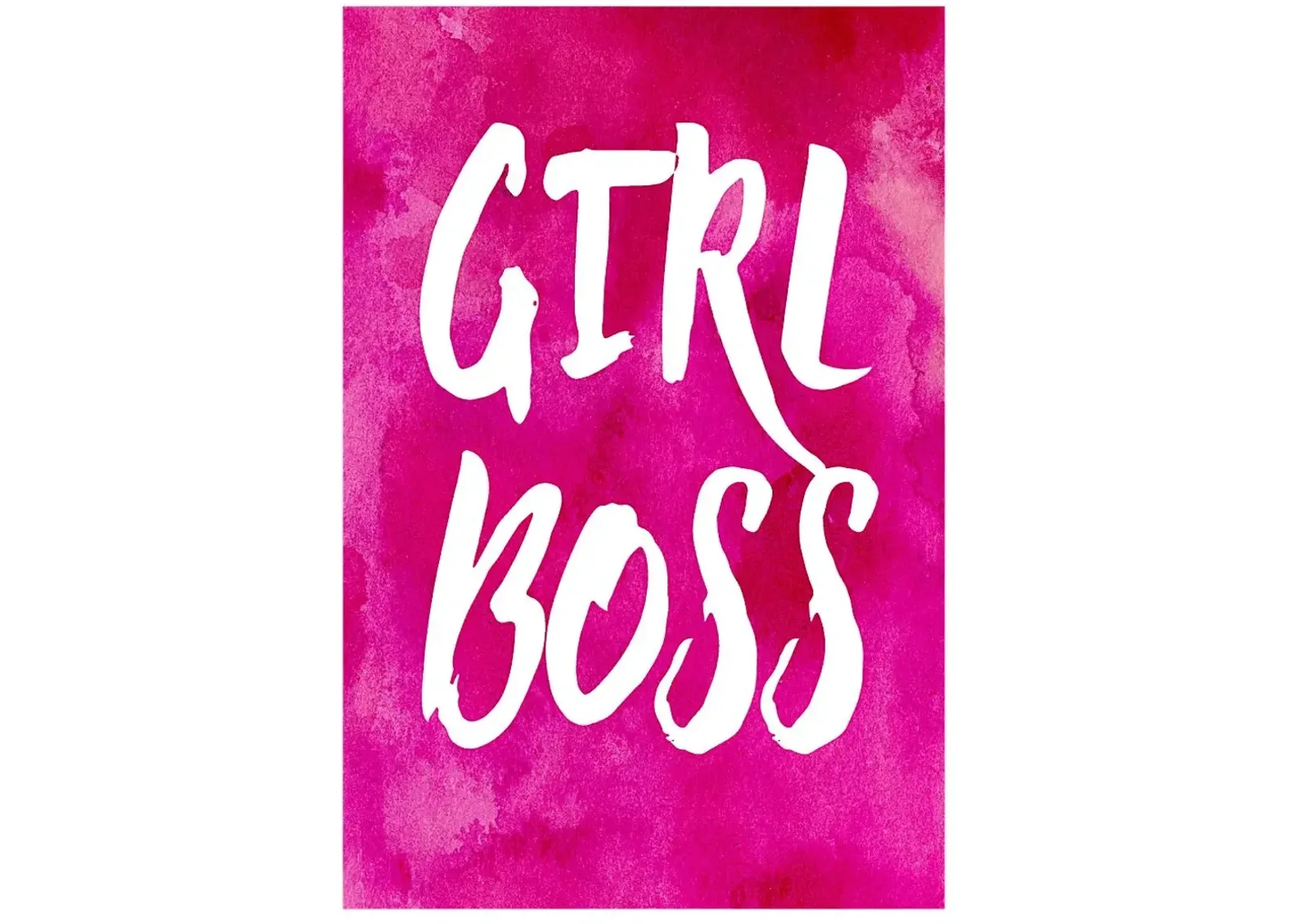 Kids Bossy Girls Pink Artwork