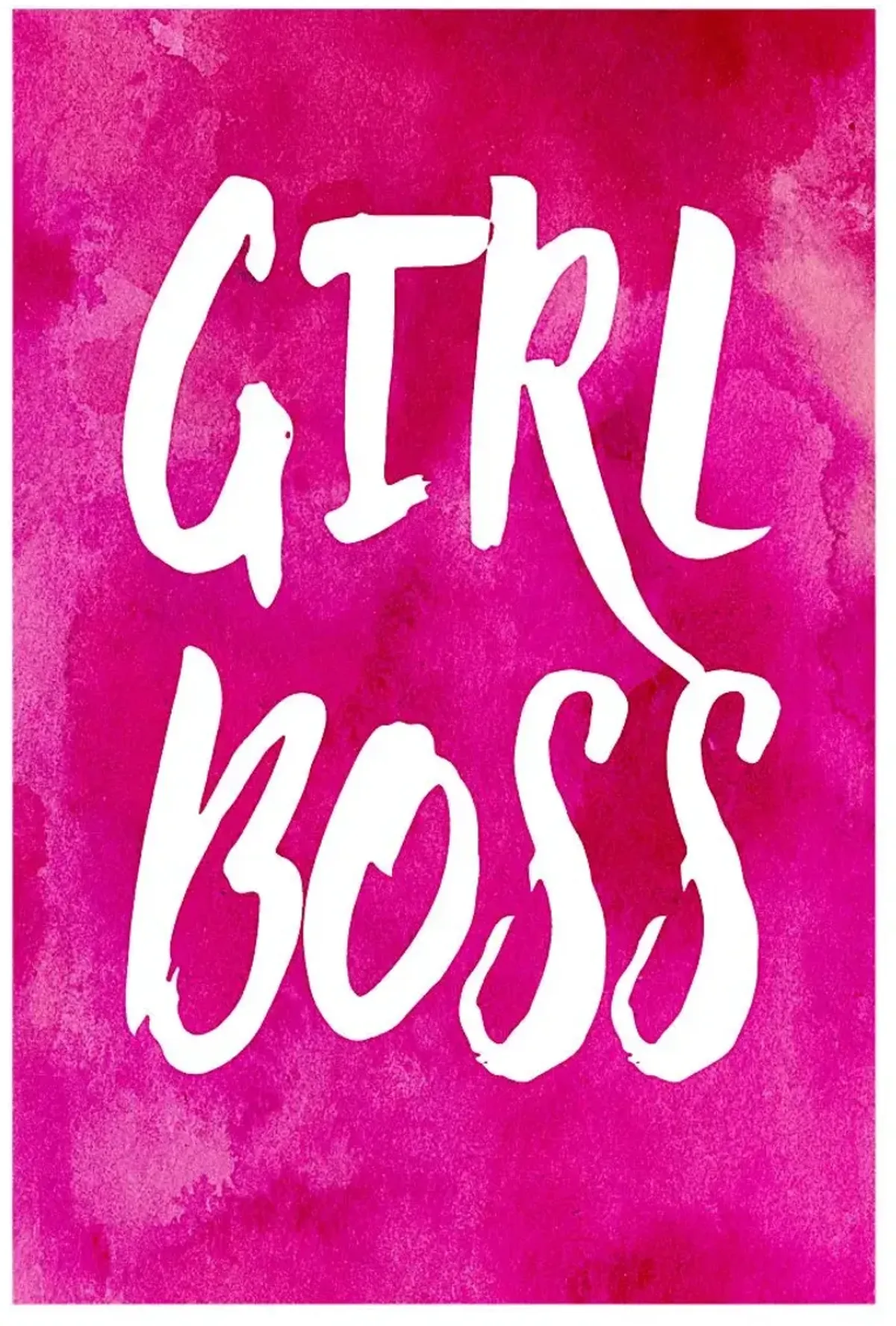 Kids Bossy Girls Pink Artwork