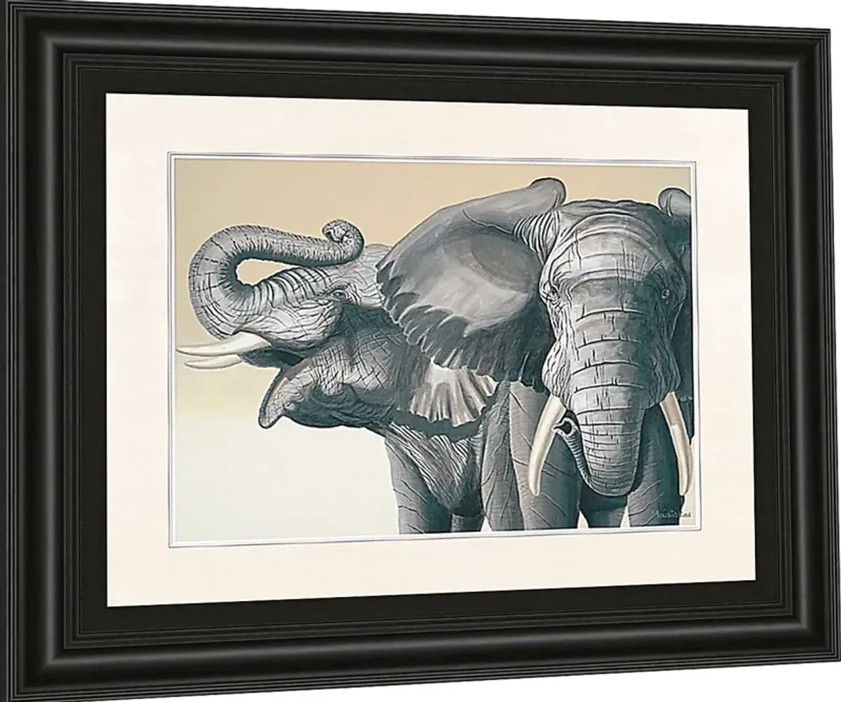 Kids Elephant Patrol Gray Artwork