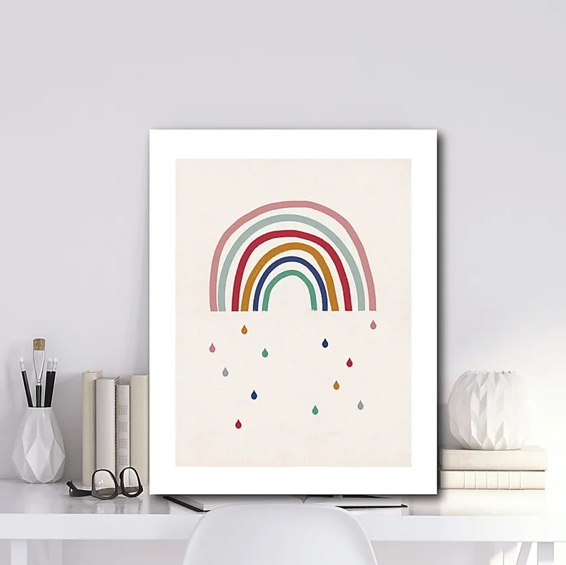 Kids Rainbow Candy Cream Artwork