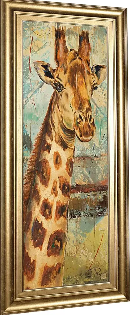 Kids Grand Giraffe Beige Artwork