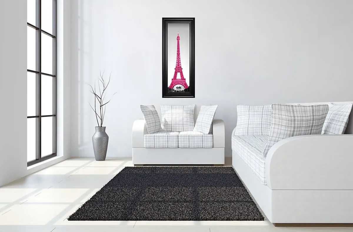 Kids Pink in Paris Fuchsia Artwork