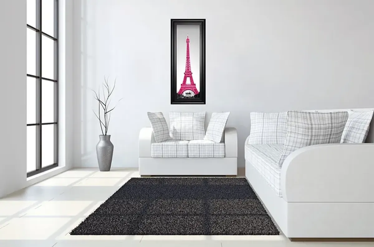 Kids Pink in Paris Fuchsia Artwork