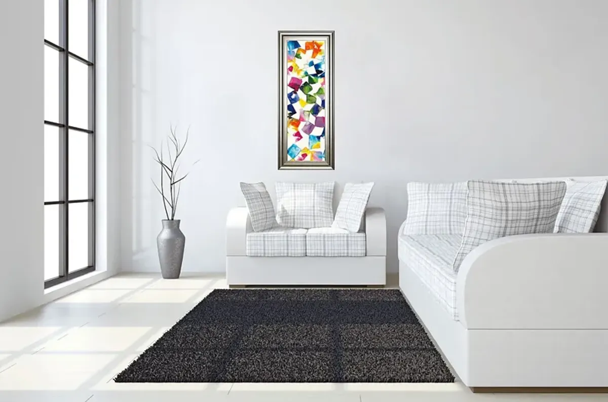 Kids Bright Cubism White Artwork