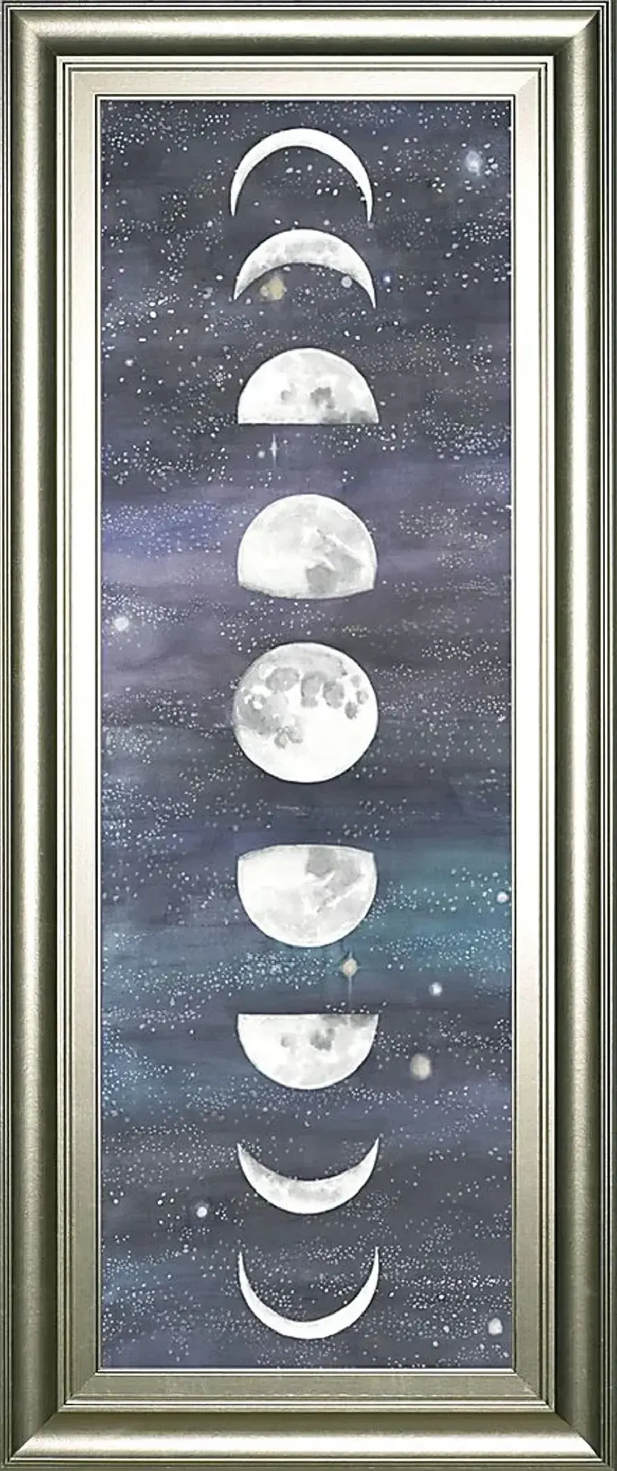 Kids Beyond The Moon Blue Artwork