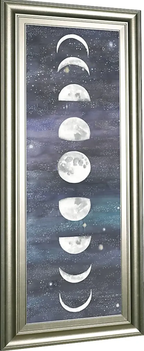 Kids Beyond The Moon Blue Artwork