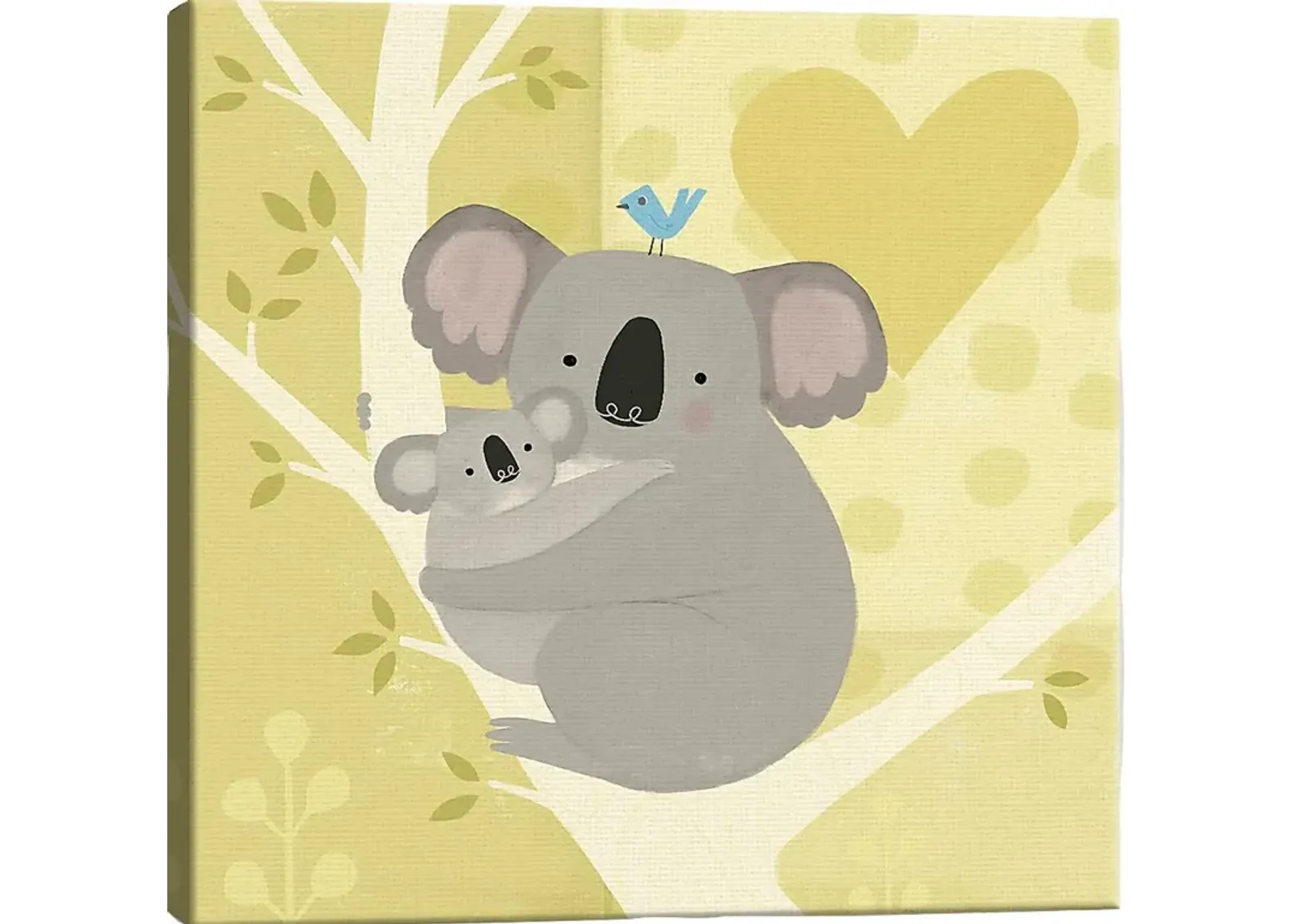 Kids Koala Mama II Green Artwork