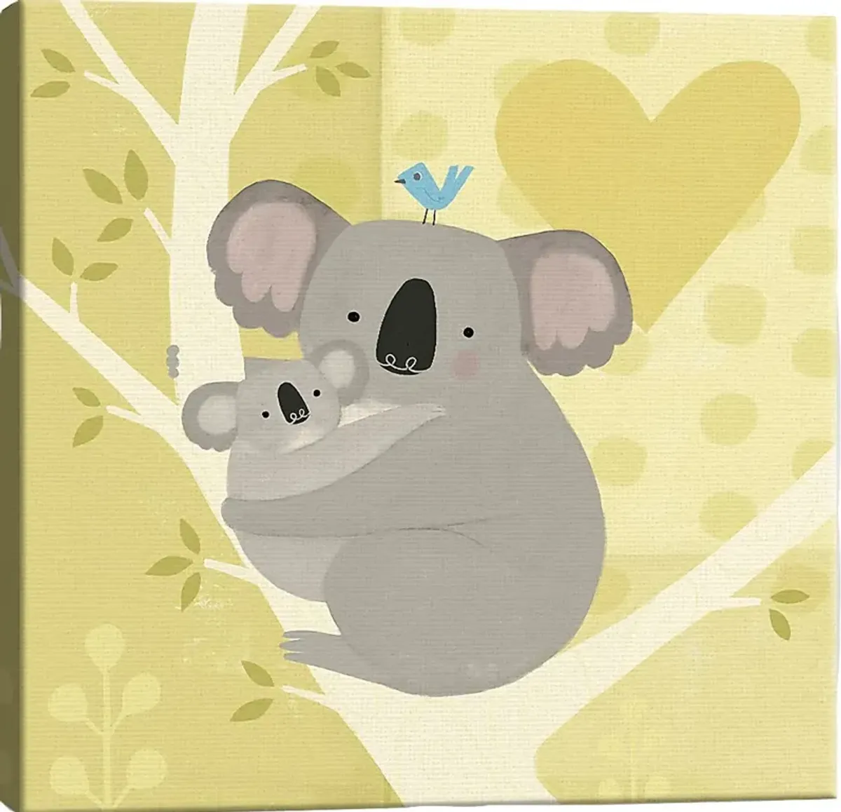 Kids Koala Mama II Green Artwork