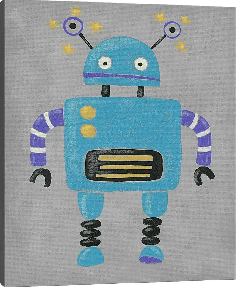 Kids Robo Leader I Blue Artwork