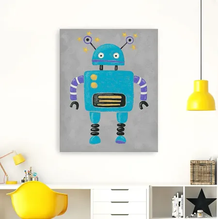 Kids Robo Leader I Blue Artwork